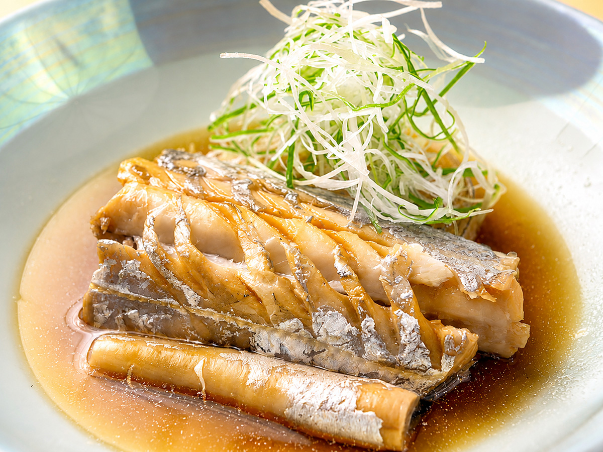 太刀魚と玉ねぎの煮つけ