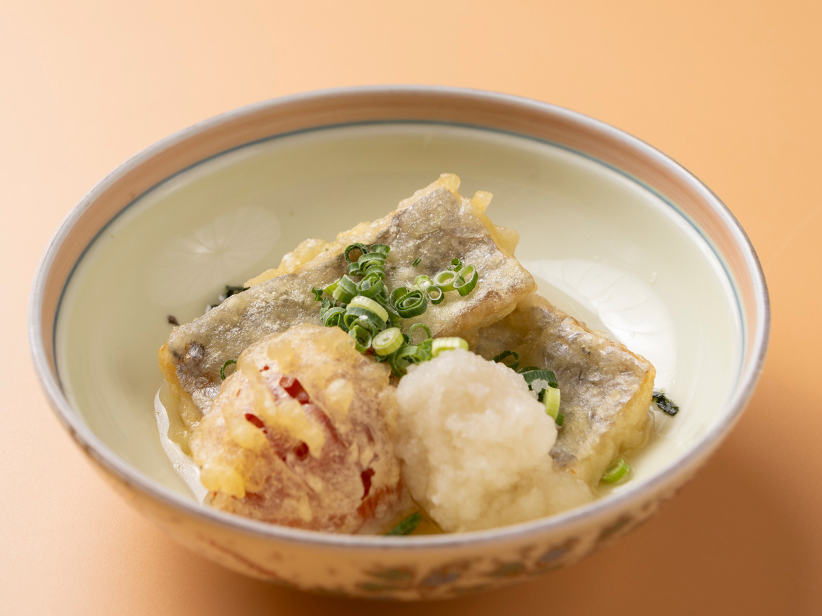太刀魚と旬菜のさつま揚げ