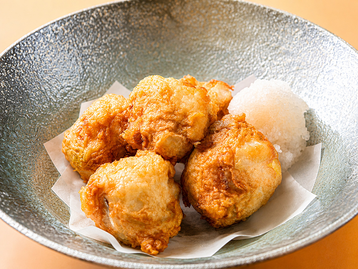 太刀魚と旬菜のさつま揚げ