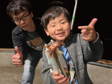 すぐ目の前が釣り場