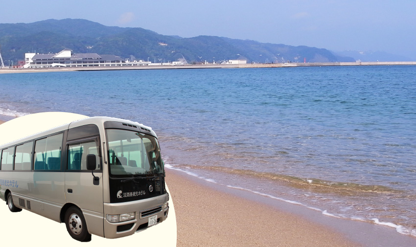 大浜海水浴場もすぐ！